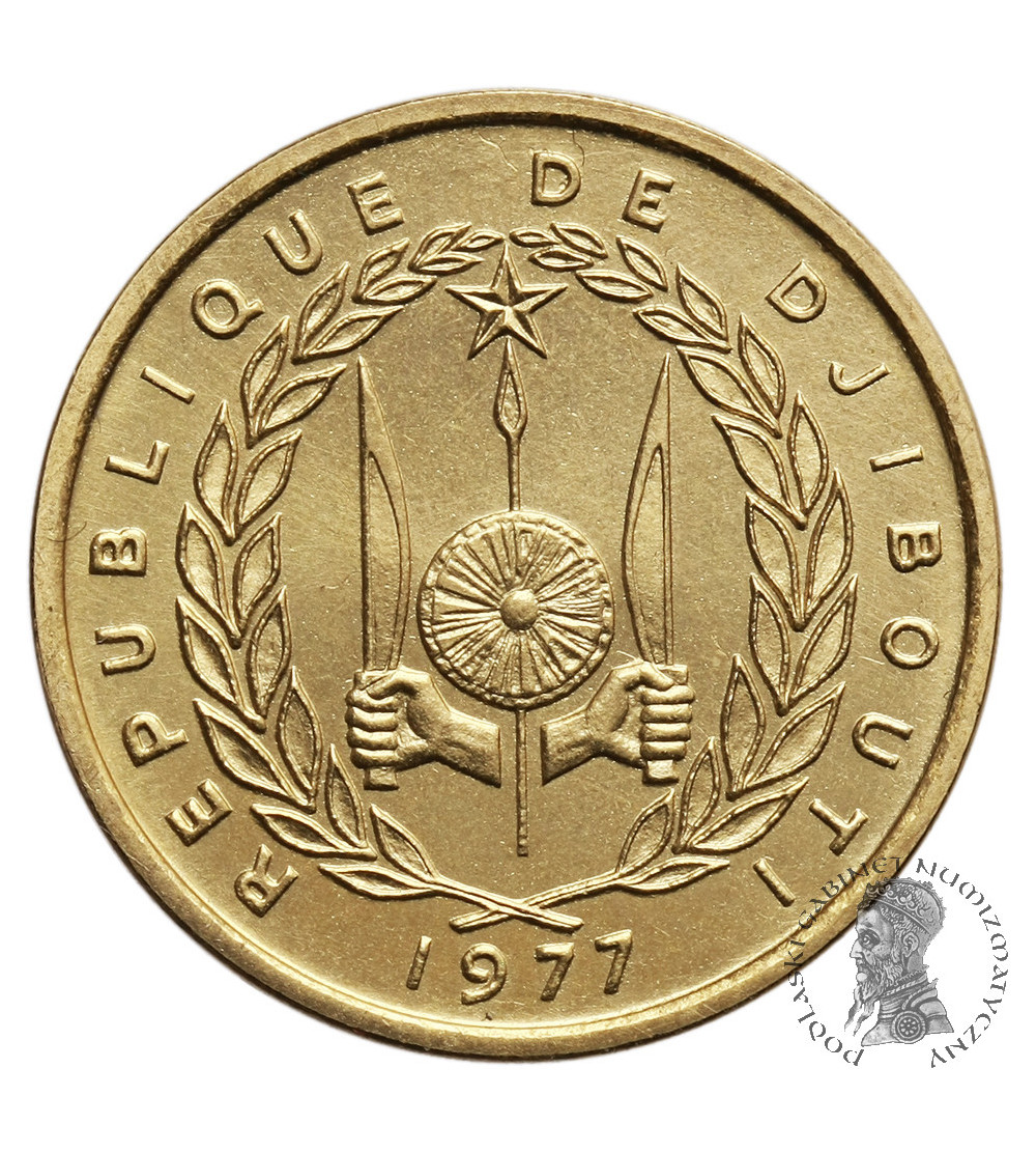 Djibouti 10 Francs 1977, ESSAI