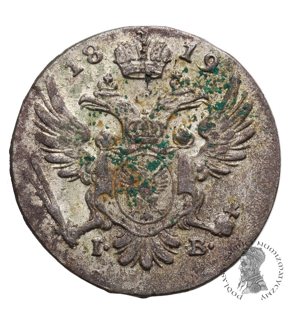 Poland, Congress Kingdom of Poland. 5 Groszy 1819 IB, Warsaw mint, Alexander I