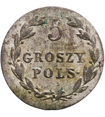 Polska, Królestwo Kongresowe. 5 groszy 1819 IB, Warszawa, Aleksander I
