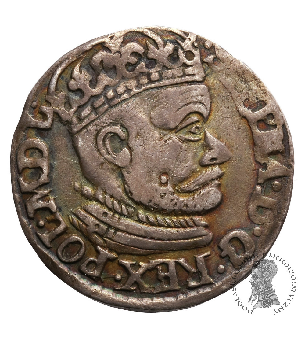 Polska, Stefan Batory. Trojak (3 grosze) 1583 ID, Olkusz Polska, Stefan Batory. Trojak (3 grosze) 1583 ID, Olkusz