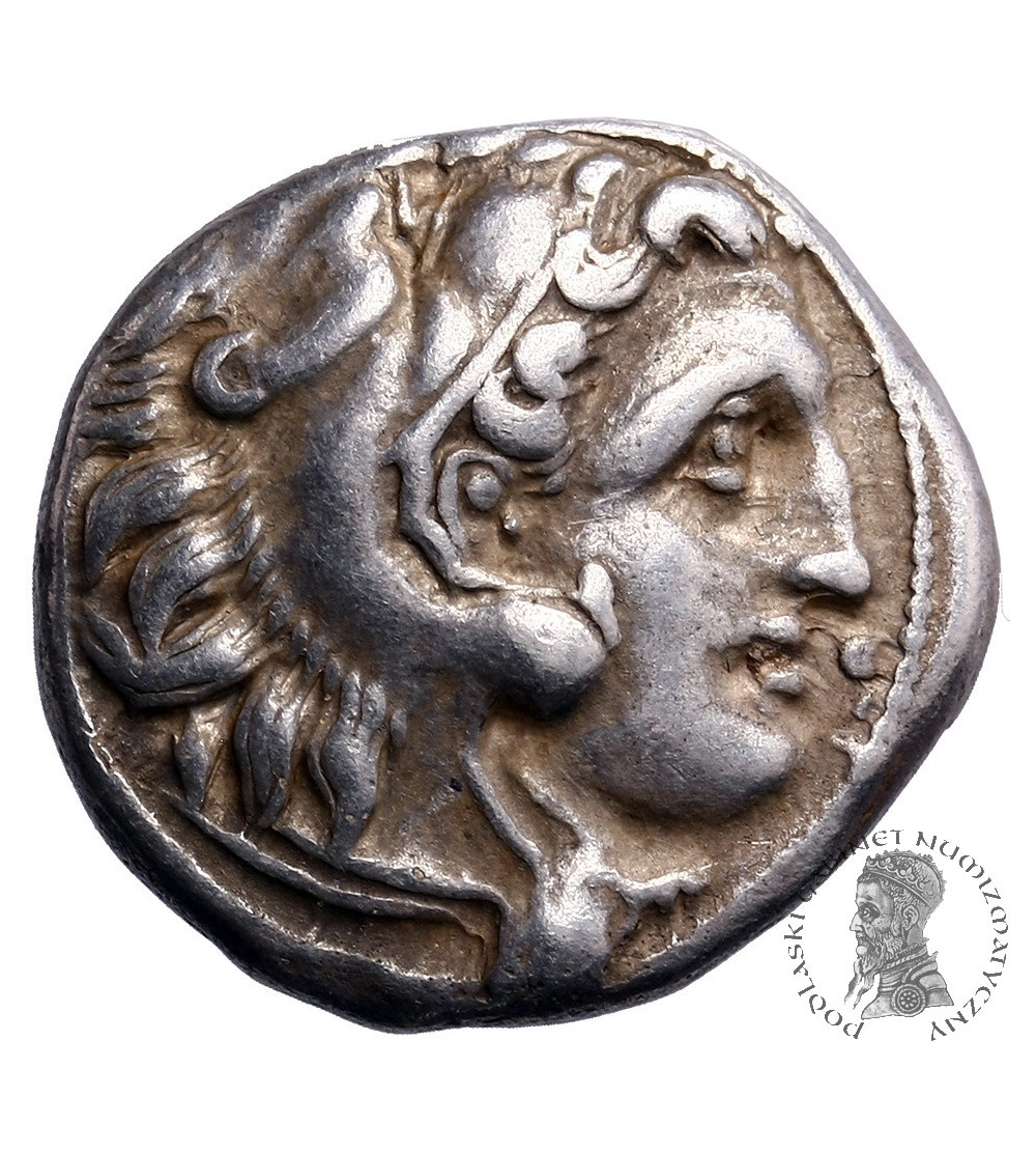 Grecja. Macedonia, Antigonos I Monophthalmos. AR Drachma ok. 310-301 p.n.e., Kolofon (Kolophon) Grecja. Macedonia, Antigonos I Monophthalmos. AR Drachma ok. 310-301 p.n.e., Kolofon (Kolophon)