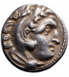 Grecja. Macedonia, Antigonos I Monophthalmos. AR Drachma ok. 310-301 p.n.e., Kolofon (Kolophon)
