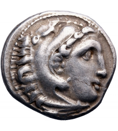 Grecja. Macedonia. Philip III Arrhidaios 323-217 p.n.e., AR Drachma ok. 322-319 p.n.e., Kolofon (Kolophon)