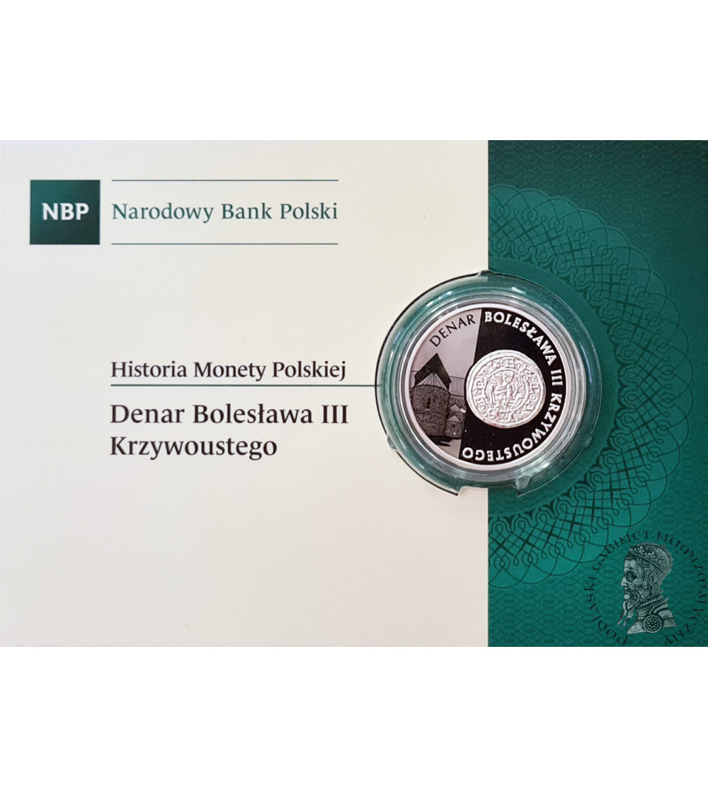 Poland. 10 Zlotych 2014, History of the Polish Coins - Denarius of Boleslaw III Krzywousty - Proof