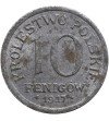 Królestwo Polskie 10 fenigów 1917 FF, Stuttgart﻿