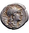 The Roman Republic. AR Denarius 136 BC, L. Antestius Gragulus, Roma mint