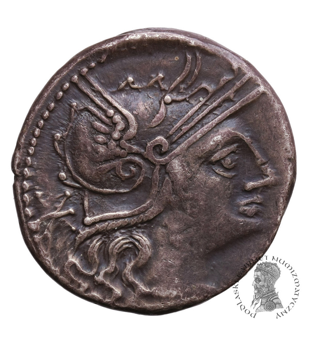 Rzym Republika. Publius Calpurnius, AR Denar 133 r. p.n.e., mennica Rzym Rzym Republika. Publius Calpurnius, AR Denar 133 r. p.n.e., mennica Rzym