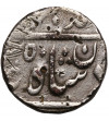 Indie - Hyderabad 1 rupia AH 1250 / 1834 AD - fałszerstwo z epoki