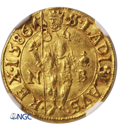 Poland. Stefan Batory 1576-1586, Ducat 1586 NB, Nagybanya