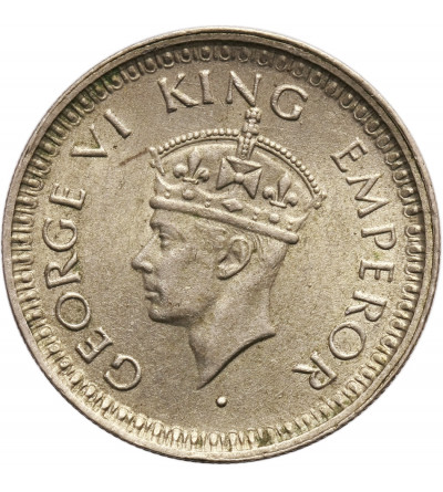 Indie Brytyjskie 1/4 rupii 1945 (b), Jerzy VI