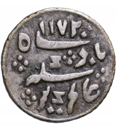 Indie Brytyjskie, Madras. 1/16 rupii AH 1172 rok 6