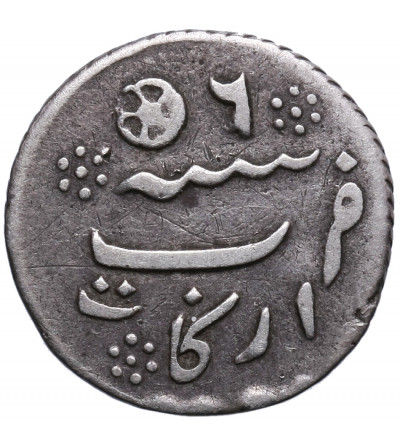 Indie Brytyjskie, Madras. 1/8 rupii AH 1172 rok 6