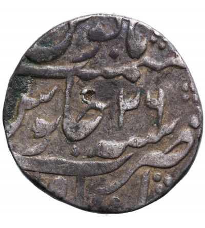 Indie - Imperium Wielkich Mogołów. Rupia AH 1157 rok 26 / 1744 AD, Itawa, Muhammad Shah 1719-1748 AD