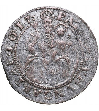 Hungary. Groschen 1617 NB, Nagybanya. Matthias 1612-1619
