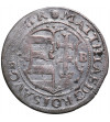 Węgry. Grosz szeroki 1617 NB, Nagybanya. Matthias 1612-1619