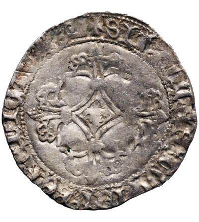 Niderlandy (Belgia), Flandria. Podwójny Patard bez daty, Brugia, Karol Śmiały 1467-1477