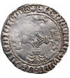 Netherlands (Belgium), Flandes. AR Double Patard no date, Bruges, Charles The Bold (Charles le Téméraire) 1467-1477