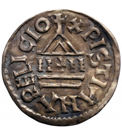 France (Carolingian). AR Denier, Louis le Pieux ('the Pious') 814-840 AD