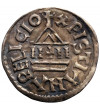France (Carolingian). AR Denier, Louis le Pieux ('the Pious') 814-840 AD