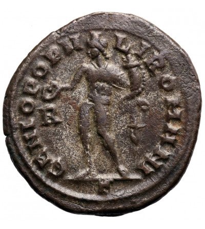 Rzym Cesarstwo. Konstancjusz I Chlorus jako cezar, 293-305 AD. AE Follis ok 294-297, Rzym