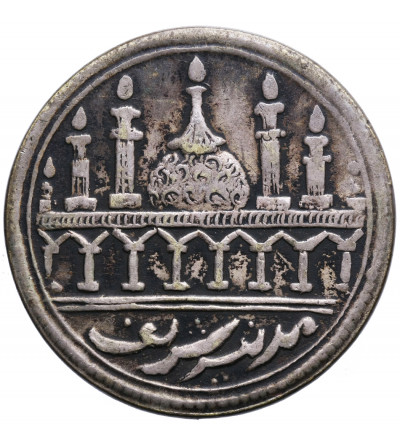 Indie - Tempel Token (moneta świątynna), meczet z kolumnami, Madinah Shareef