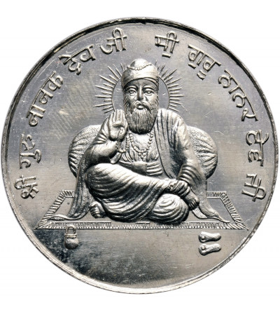 Indie. Hinduska moneta (żeton) świątynna, XX wiek, tzw. Tempel Token