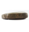 Nigeria (West Africa). Primitive Money "Manilla" XIX/XX century, heavy engraved bronze bracelet, weight 625 gr