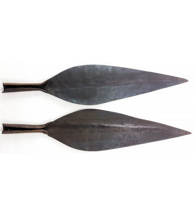 Africa XX century. Primitive money in the form of spearheads