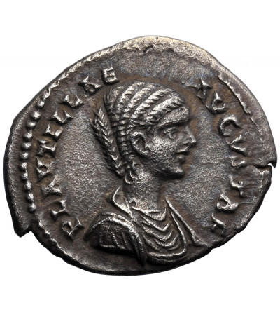 Roman Empire. Plautilla 202-205 AD.  AR Denarius, Laodicea ad Mare mint