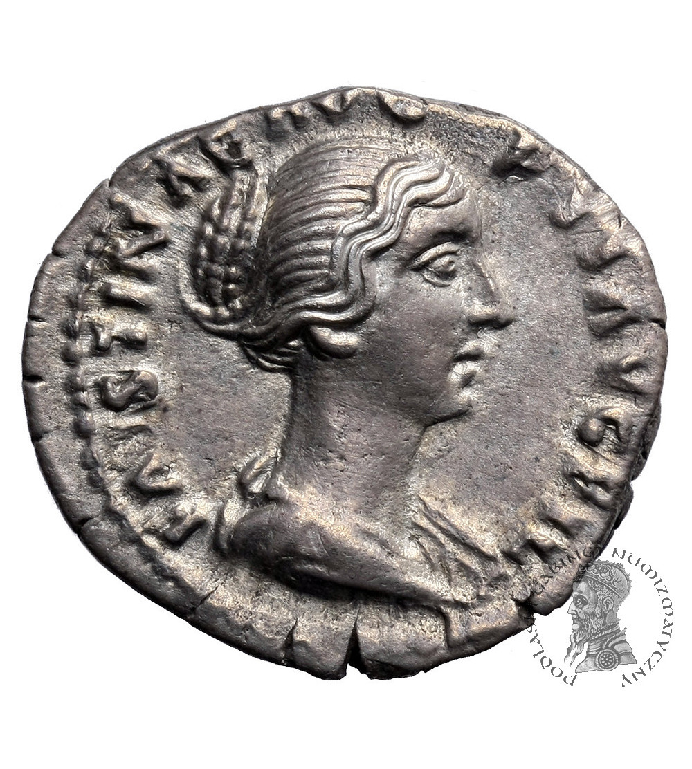 Rzym Cesarstwo. Faustyna Junior, Augusta 147-176 AD. AR Denar, ok. 148-152 AD, mennica Rzym