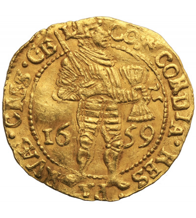 Niderlandy. Dukat (Dukaat) 1659, Geldria