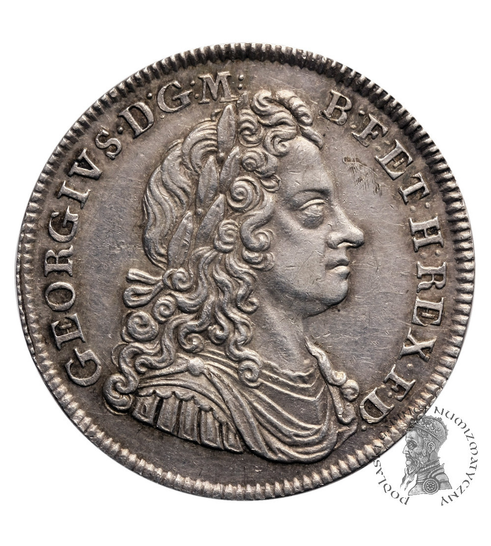 England / Great Britain. Silver medal  1714, Coronation of George I