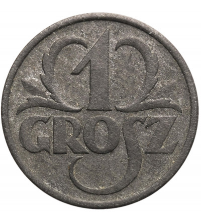 Polska 1 grosz 1939, cynk - dla Generalnej Guberni