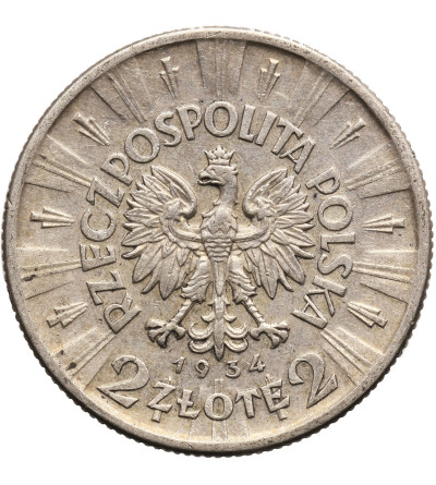 Polska. 2 złote 1934, Warszawa, Józef Piłsudski