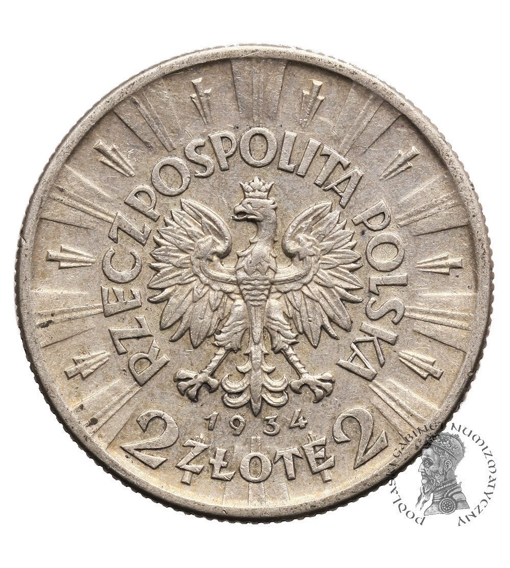 Polska. 2 złote 1934, Warszawa, Józef Piłsudski
