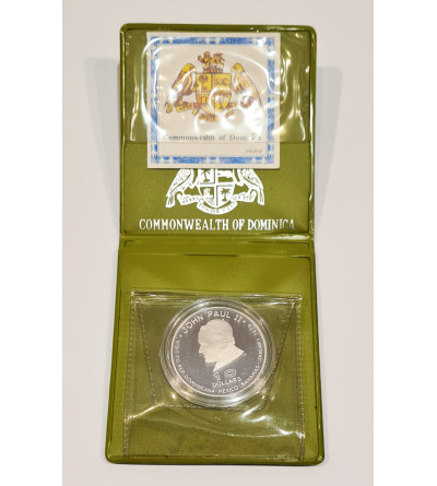 Dominica 10 Dollars 1978, John Paul II - Proof