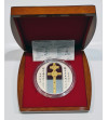 Belarus 1000 Roubles 2007, Cross of St. Euphrasyne of Polock - 1 kg Pure Silver