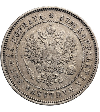Finlandia, okupacja rosyjska, 2 marki 1874 S
