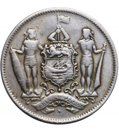 British North Borneo, 5 Cents 1921 H