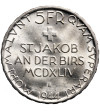 Switzerland 5 Francs 1944 B, 500th Anniversary - Battle of St. Jakob An Der Birs
