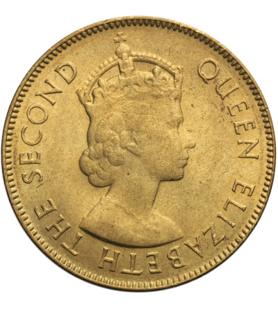 Jamajka, 1 Penny 1953, Elżbieta II