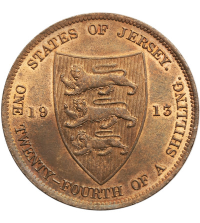 Jersey 1/24 szylinga 1913, Jerzy V
