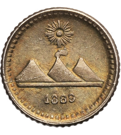 Gwatemala, 1/4 Real 1889