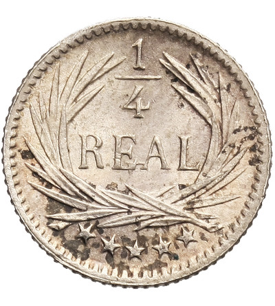 Gwatemala, 1/4 Real 1896