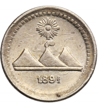 Guatemala, 1/4 Real 1891