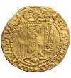 Netherlands. Ducat (Gouden Dukaat) ND (1590-1597), Zwolle, Spanish type with portraits of Ferdinand & Isabella