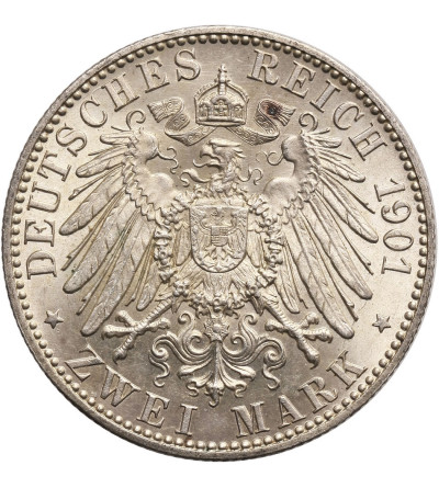 Niemcy. Prusy, 2 marki 1901, 200 lecie królestwo Prus