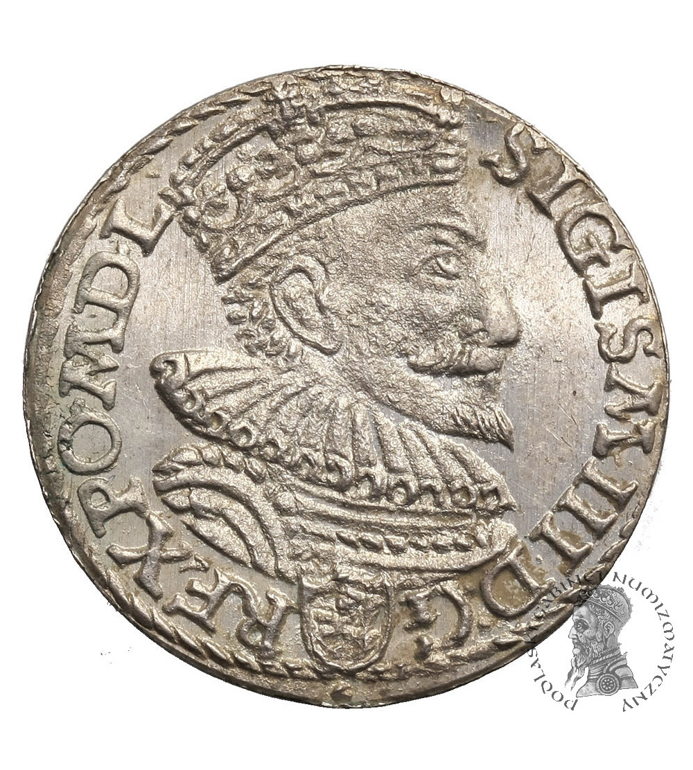 Polska, Zygmunt III Waza 1587-1632. Trojak (3 grosze) 1594, mennica Malbork