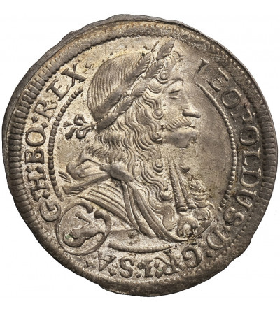 Austria (Święte Cesarstwo Rzymskie). 3 krajcary 1699 IA, Graz, Leopold I