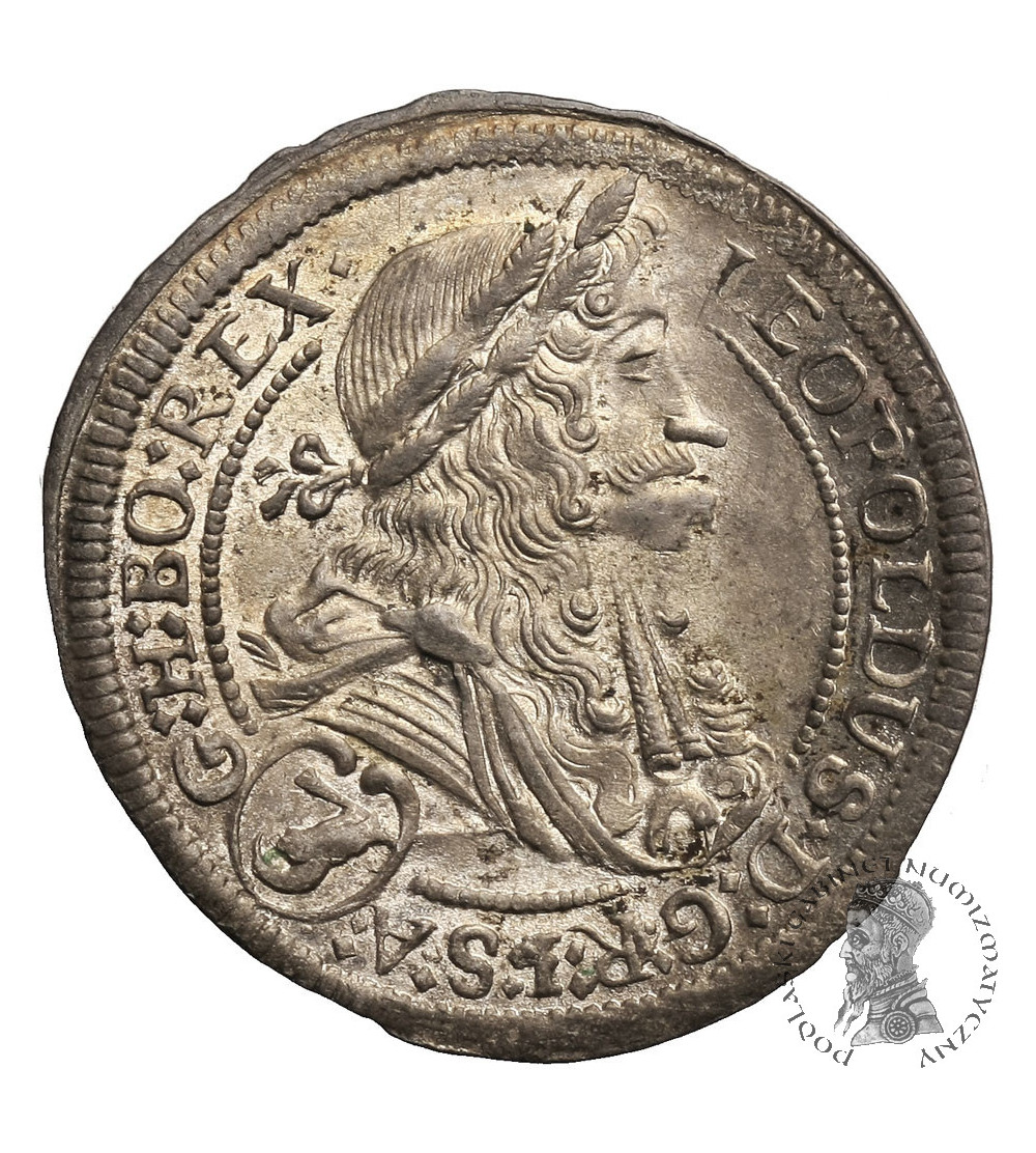 Austria (Święte Cesarstwo Rzymskie). 3 krajcary 1699 IA, Graz, Leopold I Austria (Święte Cesarstwo Rzymskie). 3 krajcary 1699 IA, Graz, Leopold I